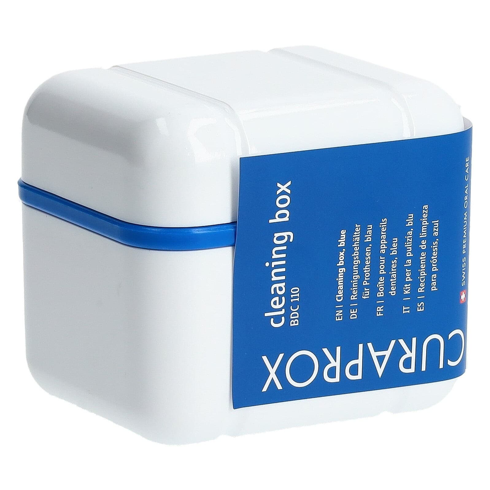 Curaprox BDC 110 boîte de nettoyage pour prothèses